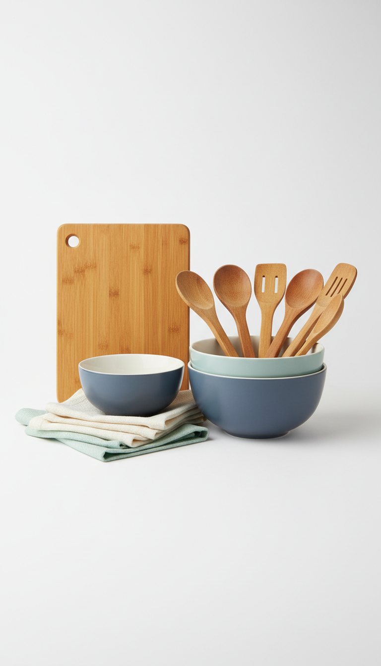 Eco-Friendly Kitchenware Set